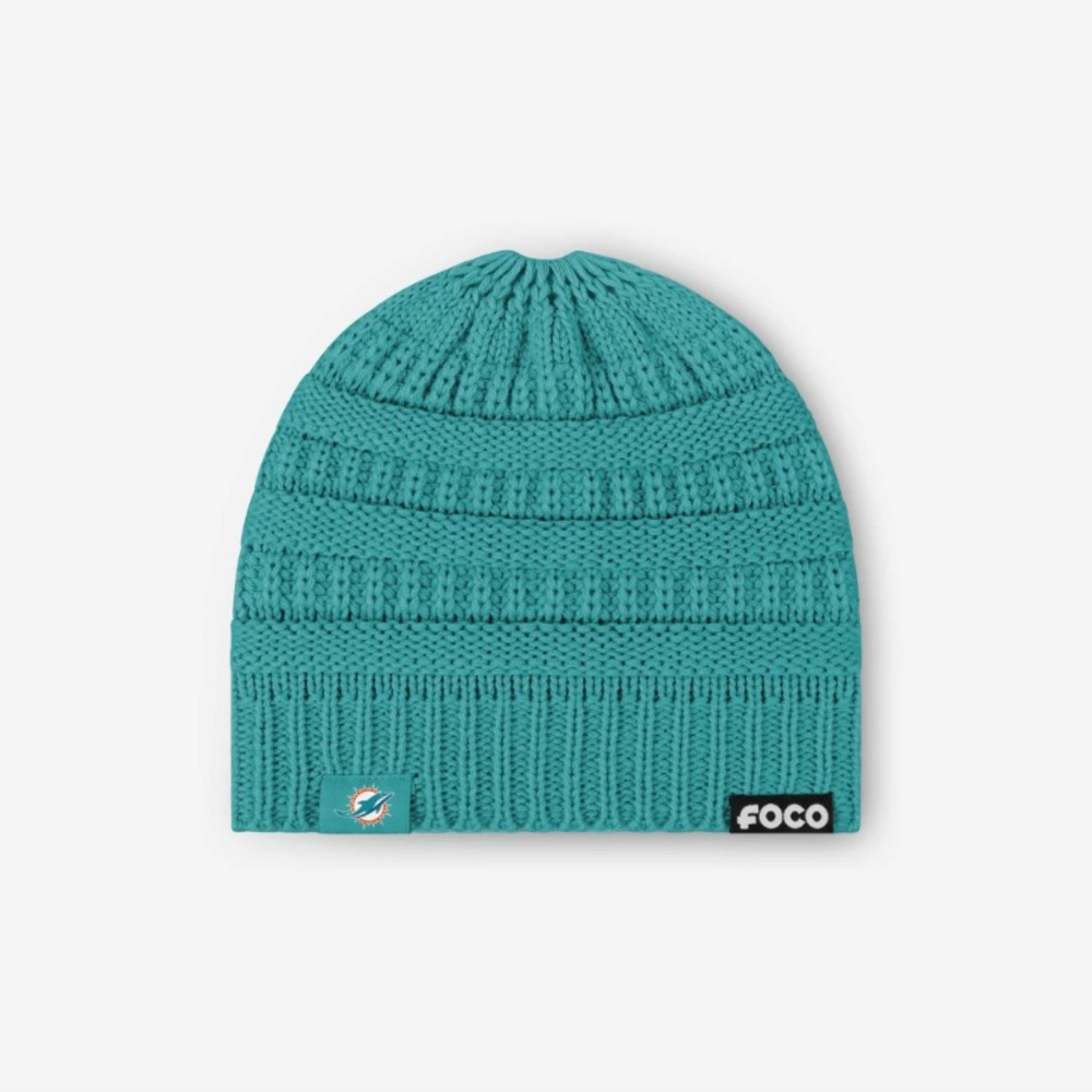 Miami Dolphins Ponytail Beanie